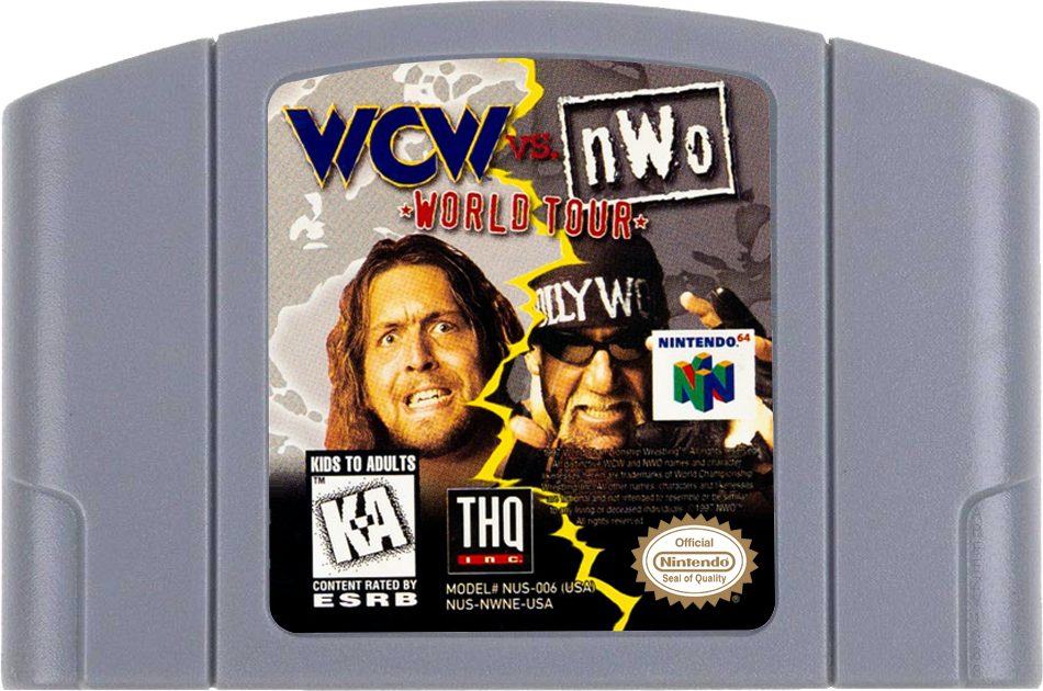 WCW NWO WORLD TOUR - NINTENDO 64