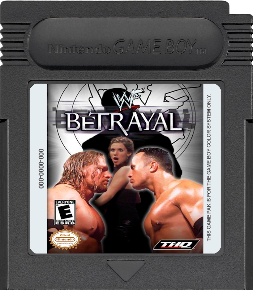 WWF Betrayal for factory Nintendo Gameboy Color