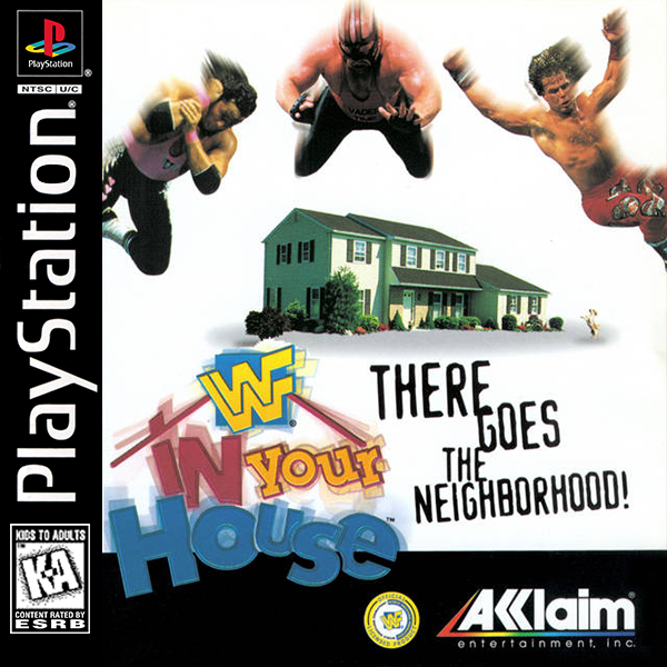WWF IN YOUR HOUSE - PLAYSTATION