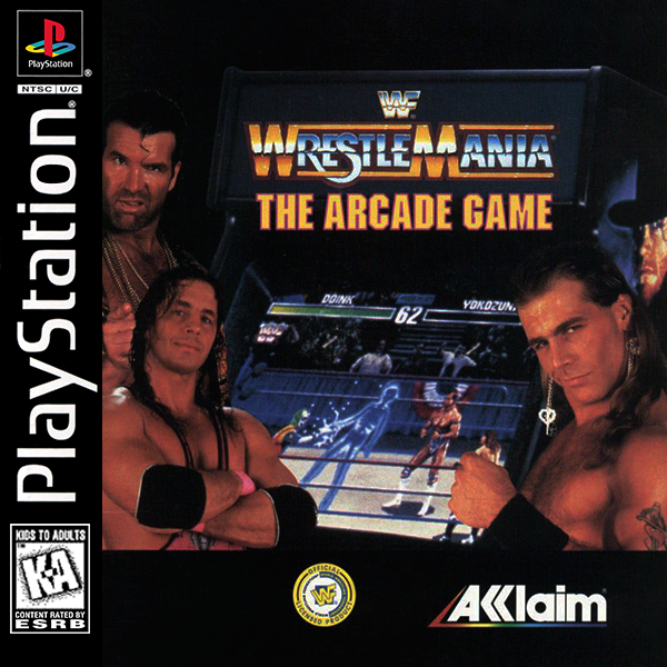 Wrestlemania The Arcade Game - PLAYSTATION