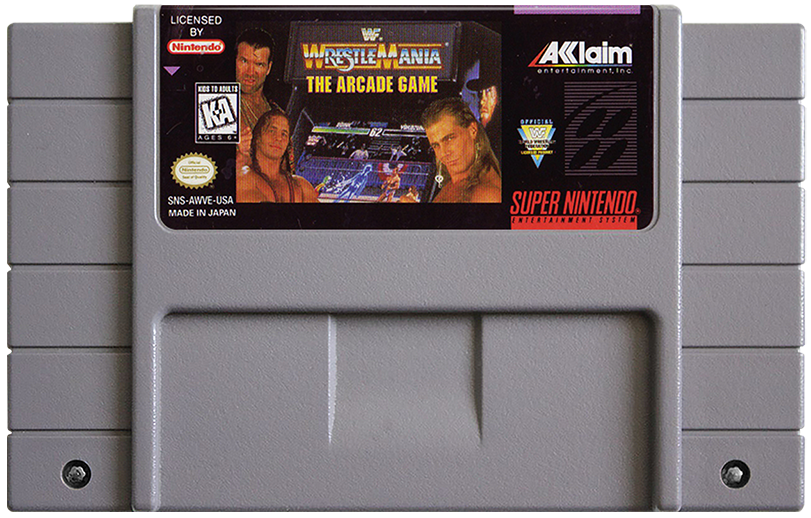 Wrestlemania The Arcade Game - SNES