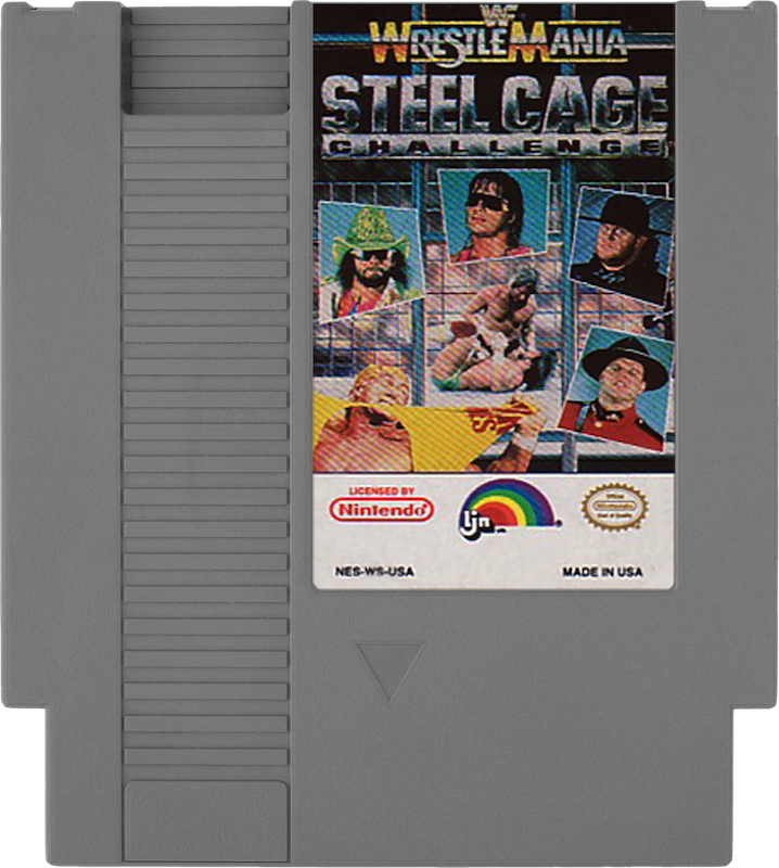 WWF WrestleMania Steel Cage Challenge - NINTENDO 8 BIT