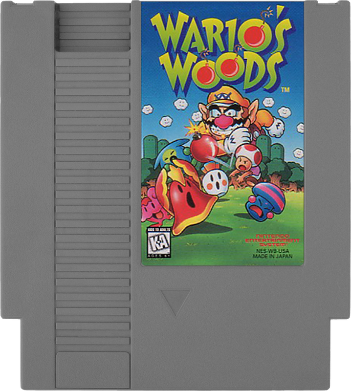 Warios Woods - NINTENDO 8 BIT