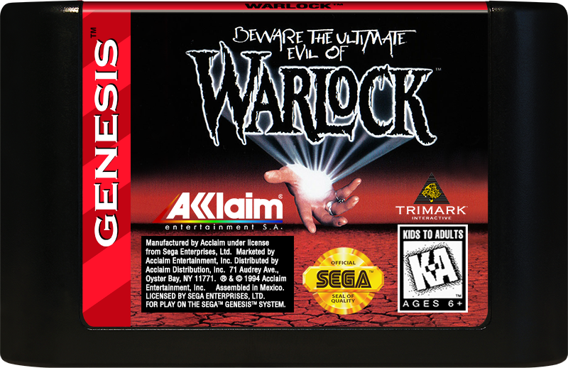 Warlock SEGA GENESIS – The Exchange Stores