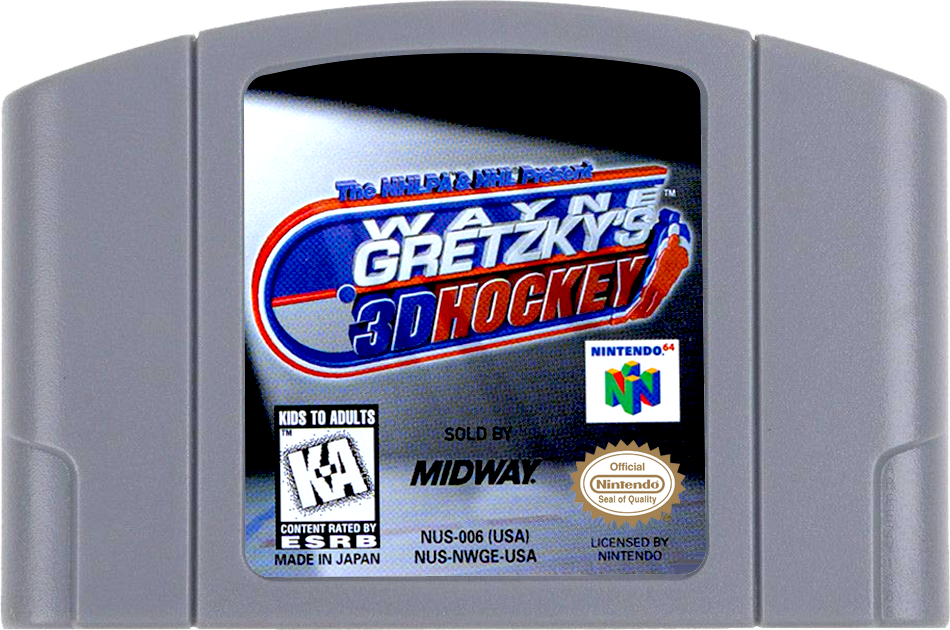 Wayne Gretzkys 3D Hockey - NINTENDO 64
