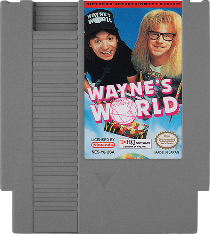 WAYNES WORLD - NINTENDO 8 BIT