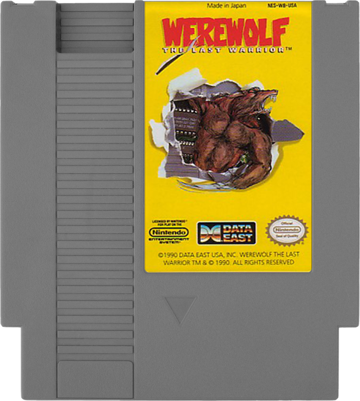WEREWOLF THE LAST WARRIOR - NINTENDO 8 BIT