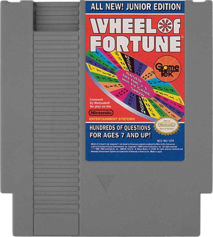 Wheel Of Fortune: Junior Edition - NINTENDO 8 BIT