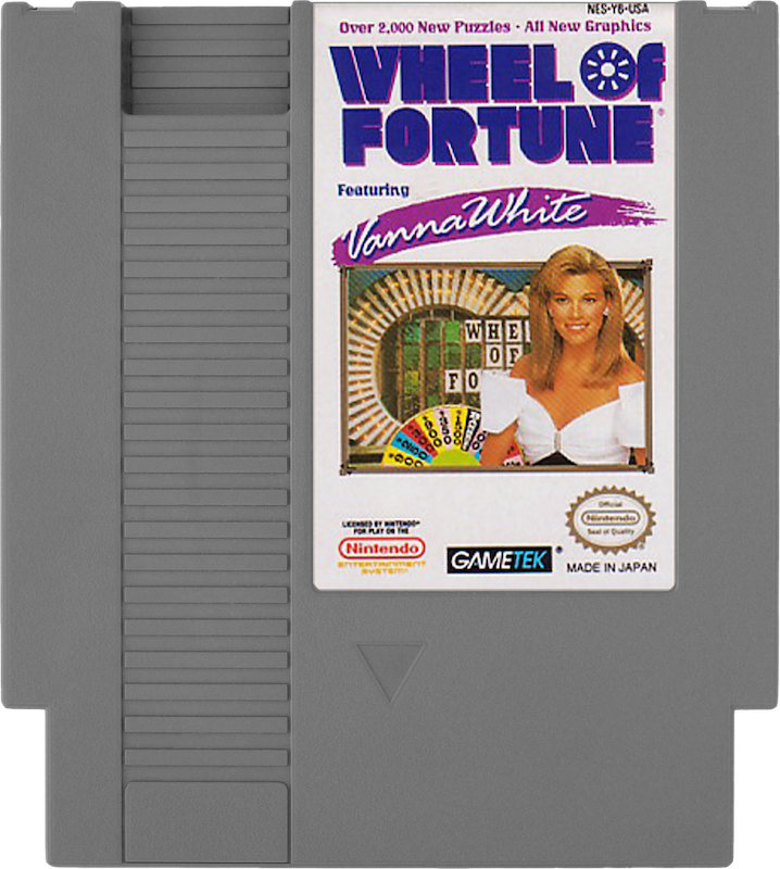 Wheel Of Fortune Featuring Vana White - NINTENDO 8 BIT