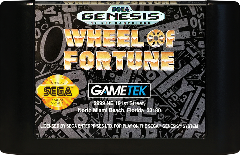 Wheel Of Fortune - SEGA GENESIS