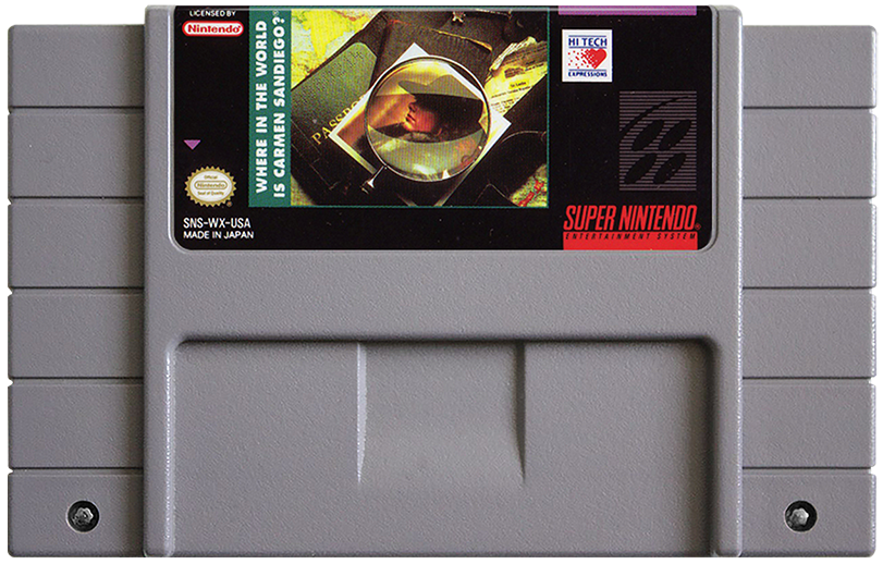 Where In The World Is Carmen Sandiego - SNES