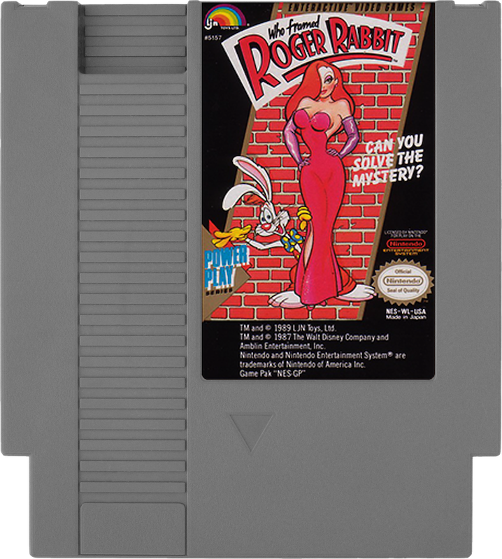 WHO FRAMED ROGER RABBIT - NINTENDO 8 BIT