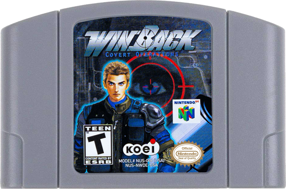 Winback Covert Operations hot CIB for Nintendo 64