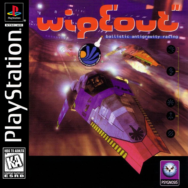WIPEOUT - PLAYSTATION