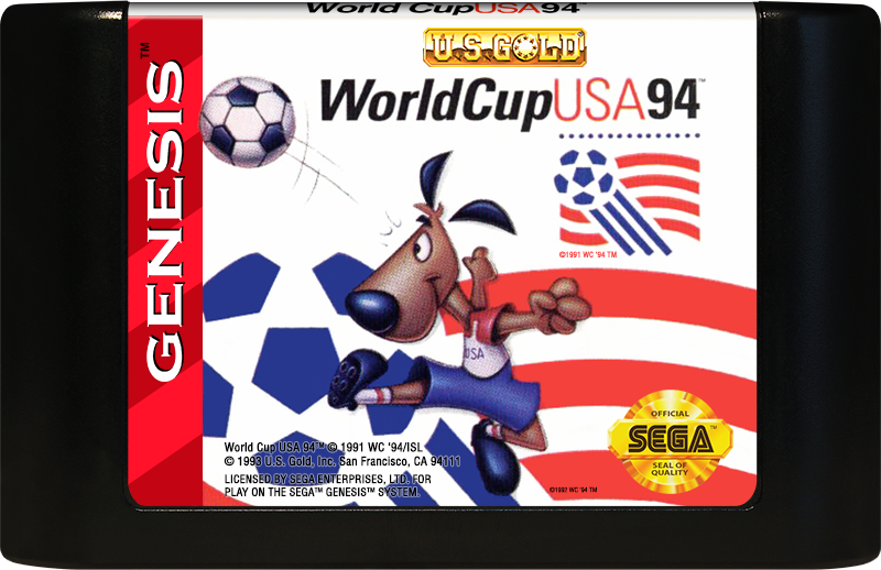 WorldCup USA 94 - SEGA GENESIS