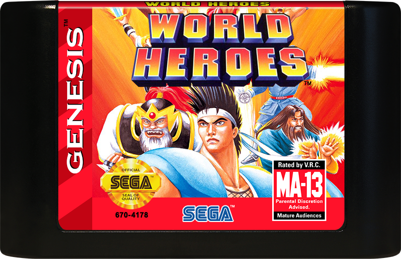World Heroes - SEGA GENESIS