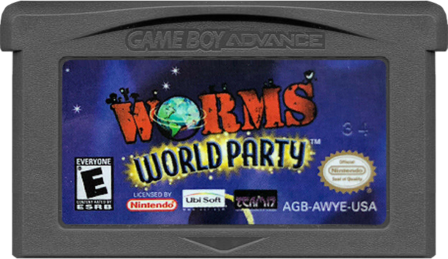 Worms World Party - GAMEBOY ADVANCE