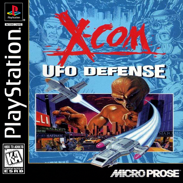 X Com UFO Defense - PLAYSTATION