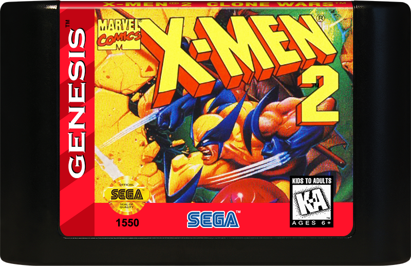 X-Men 2 Clone Wars - SEGA GENESIS