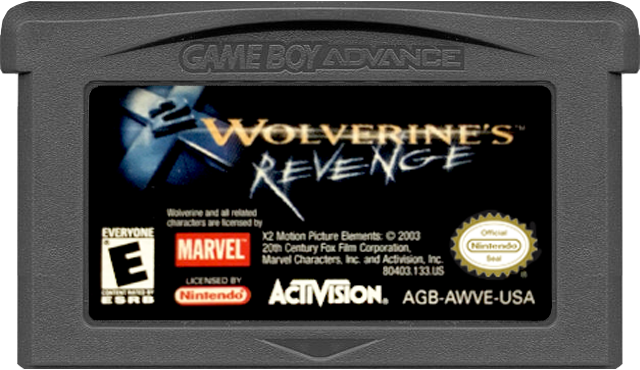 Wolverine Revenge - GAMEBOY ADVANCE