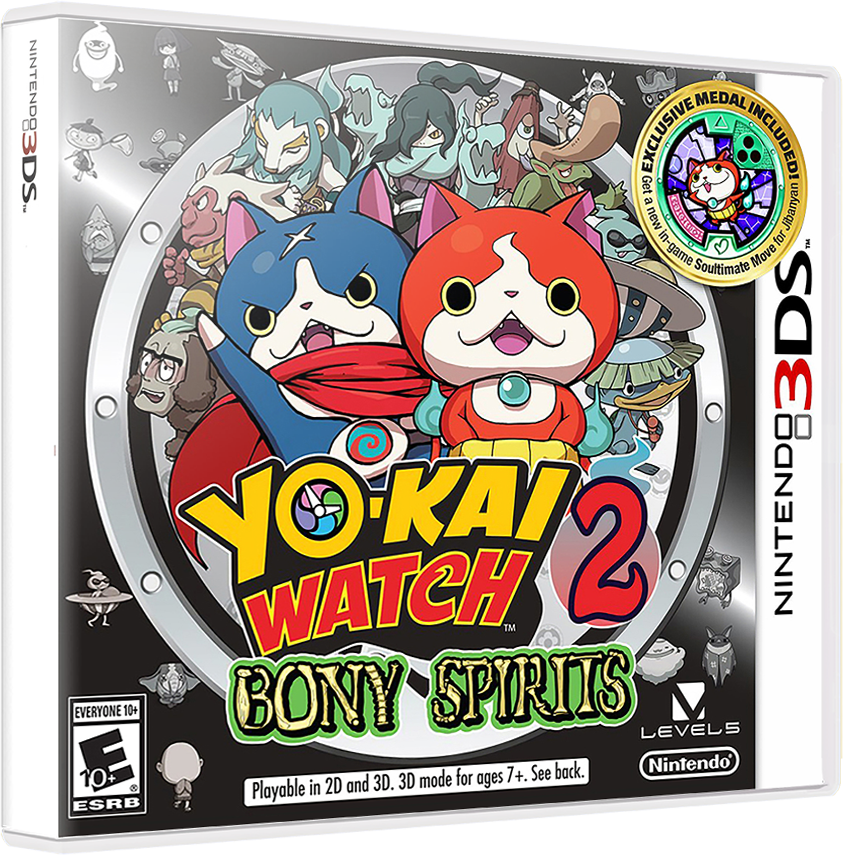 YO-KAI WATCH 2 BONY SPIRITS - NINTENDO 3DS