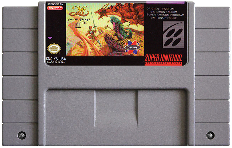 Wanderers From Ys III - SNES