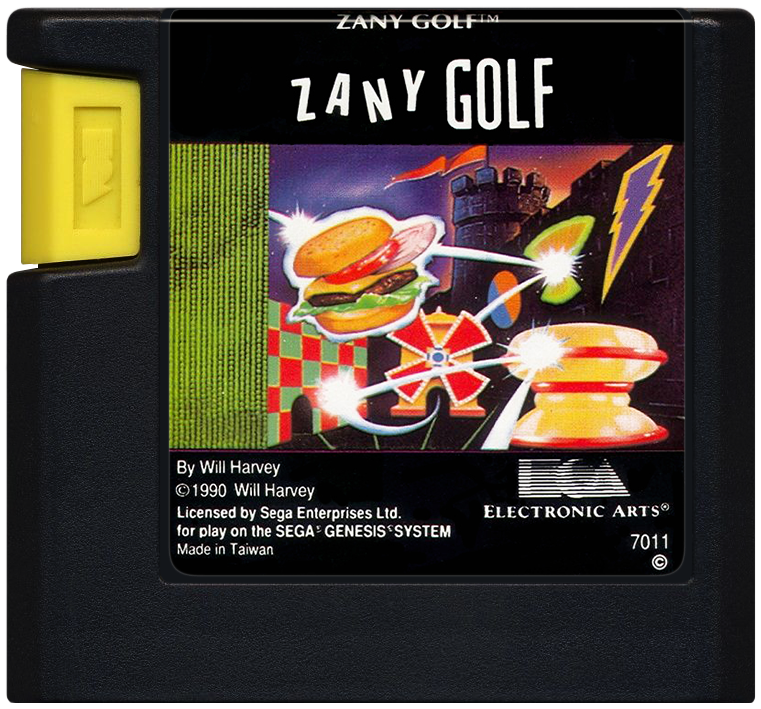 Zany Golf - SEGA GENESIS