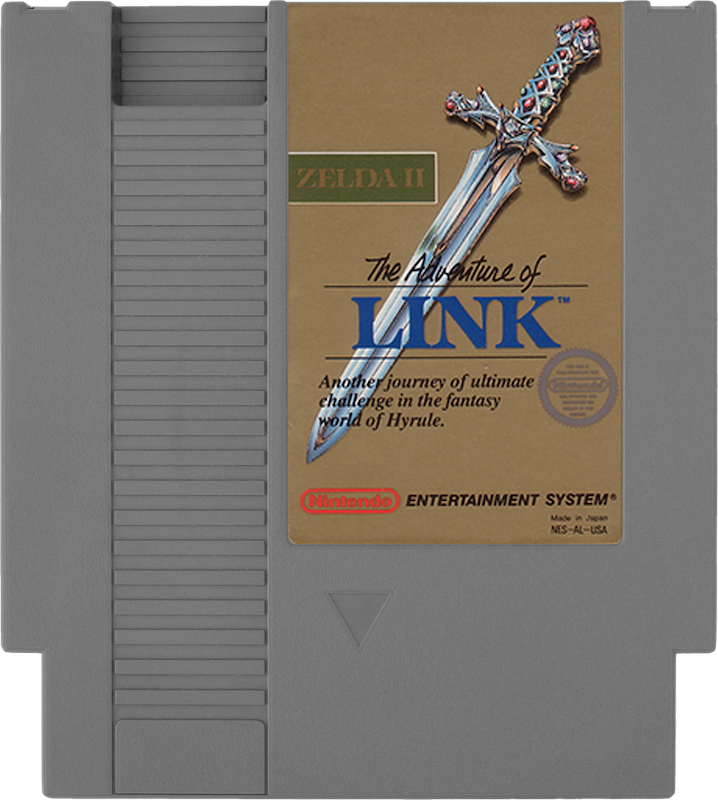 Zelda II The Adventure of Link outlet for Nintendo NES complete