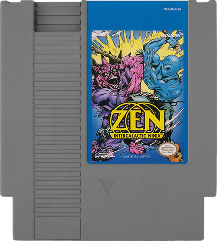 Zen Intergalactic Ninja - NINTENDO 8 BIT