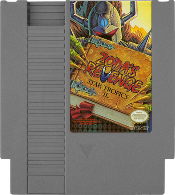 Zodas Revenge Star Tropics II - NINTENDO 8 BIT