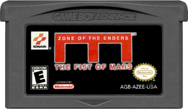 Zone Of The Enders The Fist Of Mars - GAMEBOY ADVANCE