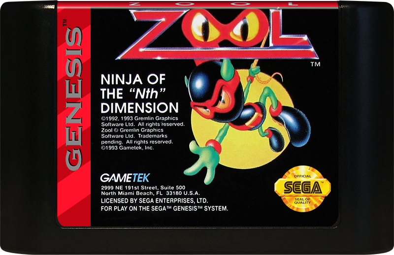 Zool - SEGA GENESIS