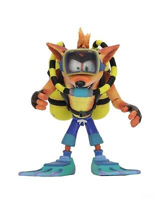 CRASH (SCUBA GEAR): 7 ACTION FIGURE - CRASH BANDICOOT