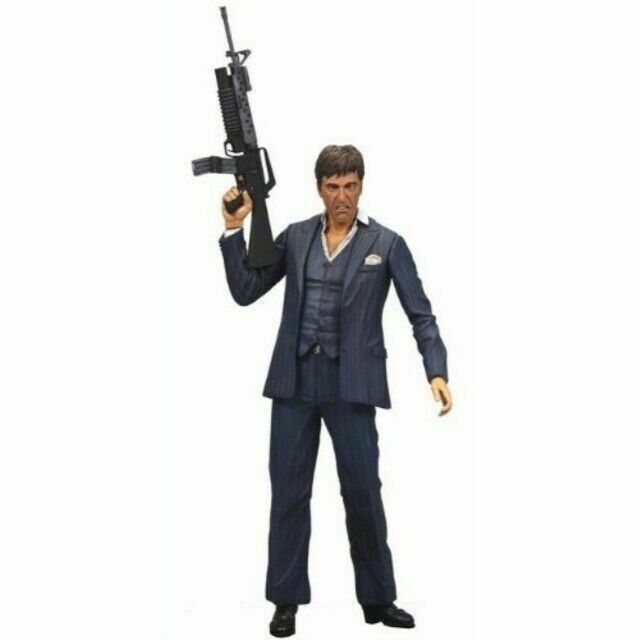 FIGURE 7 INCH BLUE SUIT - SCARFACE