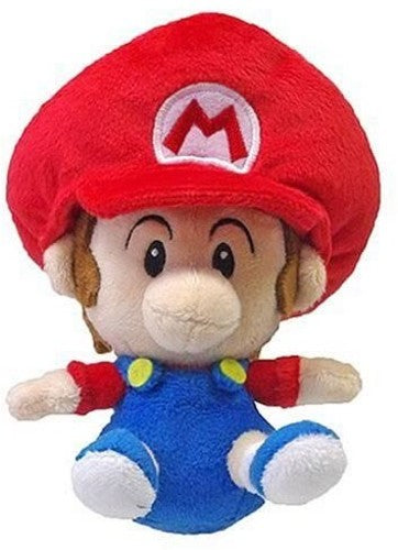 PLUSH: BABY MARIO (6") - SUPER MARIO