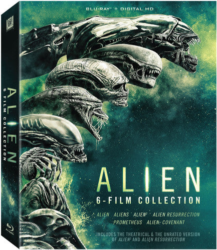 ALIEN: 6 FILM COLLECTION  (6 BLU-RAY) - BLU-RAY