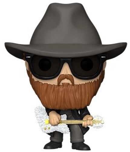 BILLY GIBBONS (164: FLOCKED) - FUNKO: POP! ROCKS (ZZ TOP)