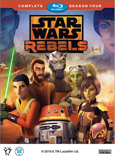 STAR WARS REBELS: COMPLETE SEASON 4 - BLU-RAY