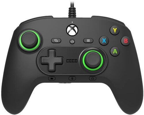 CONTROLLER: HORI PAD PRO (BLACK/GREEN) - SERIES X/XBOX ONE: CONTROLLER