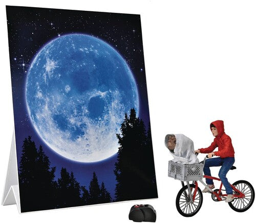 E.T. AND ELLIOT W/ BIKE: DELUXE FIGURE - E.T.