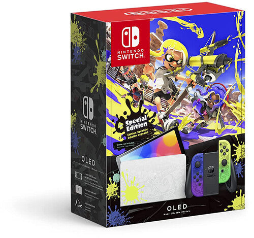 NINTENDO SWITCH OLED: SPLATOON EDITION - GAME SYSTEM