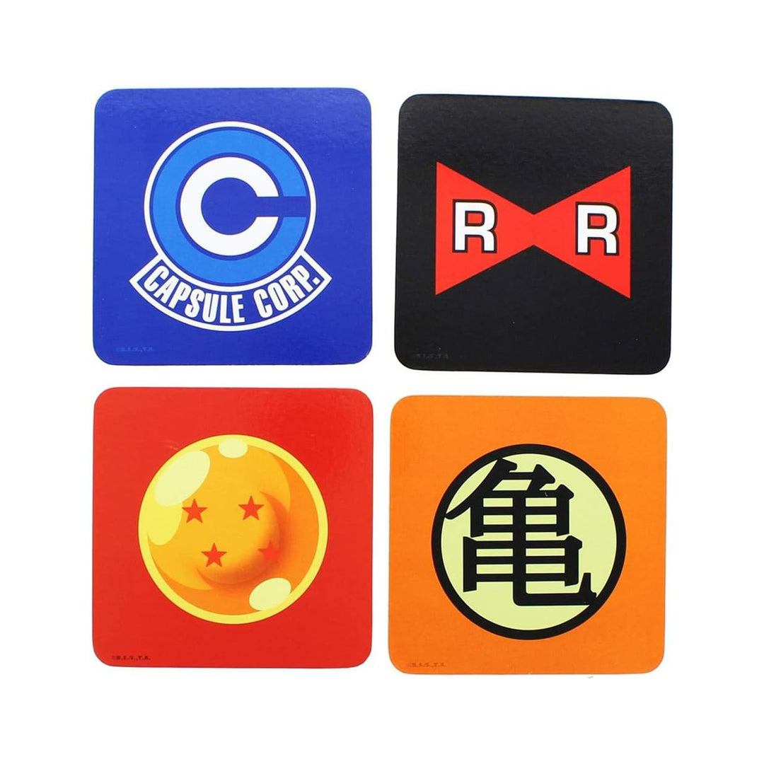 COASTER SET: 4 PACK - DRAGONBALL Z