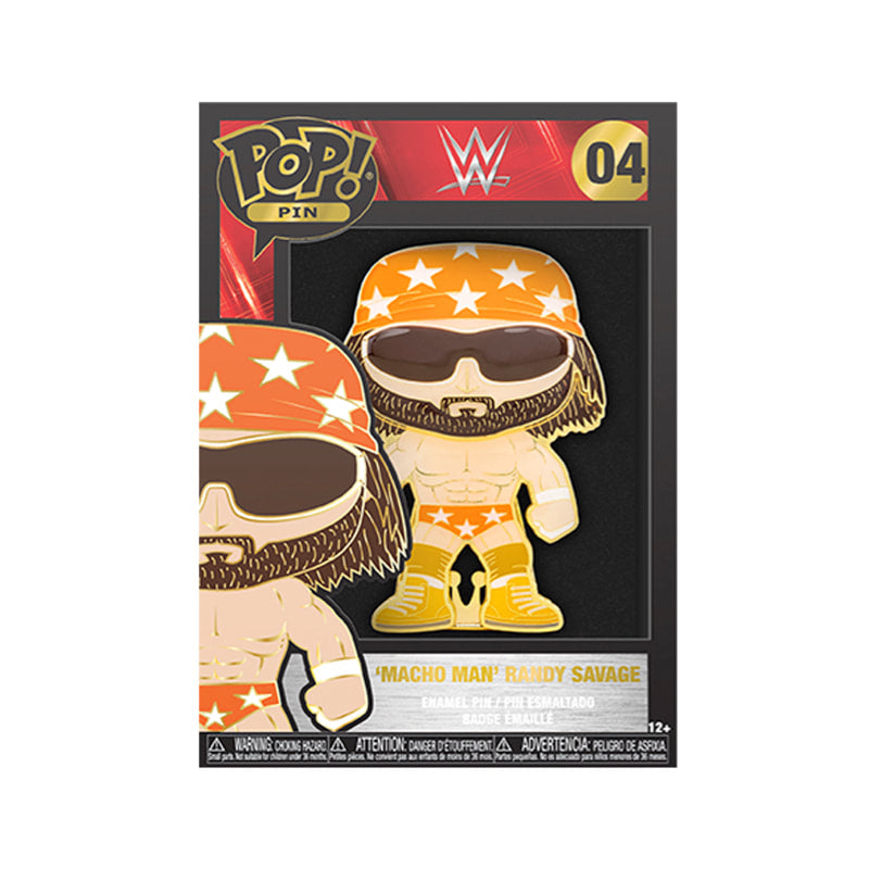 "MACHO MAN" RANDY SAVAGE (04) - FUNKO: POP! PIN (WWE)