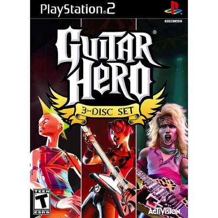 Guitar Hero (3 disc set) - PLAYSTATION 2
