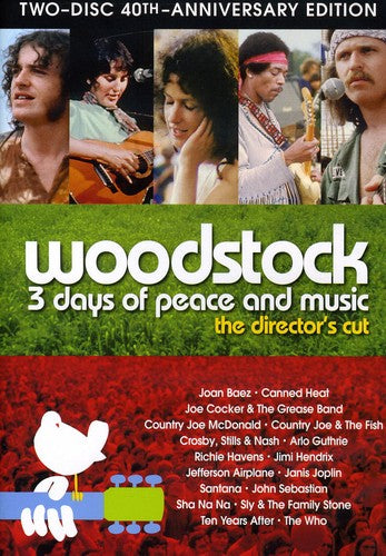 WOODSTOCK: 3 DAYS OF PEACE... - DVD