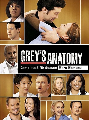COMPLETE SEASON FIVE (7 DVD) - GREYS ANATOMY