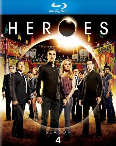 SEASON 4  (4 BLU-RAY DISCS) - HEROES