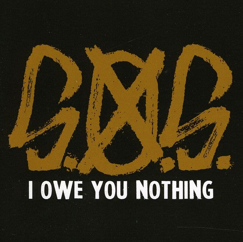 I OWE YOU NOTHING - CD