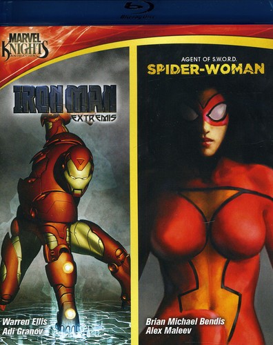 IRON MAN & SPIDER WO - BLU-RAY