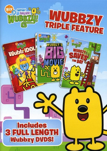 WUBBZY TRIPLE FEATURE (3 DVD) - DVD